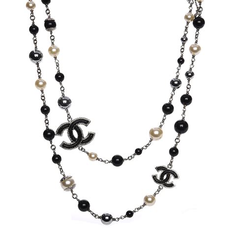 coco chanel necklace long
